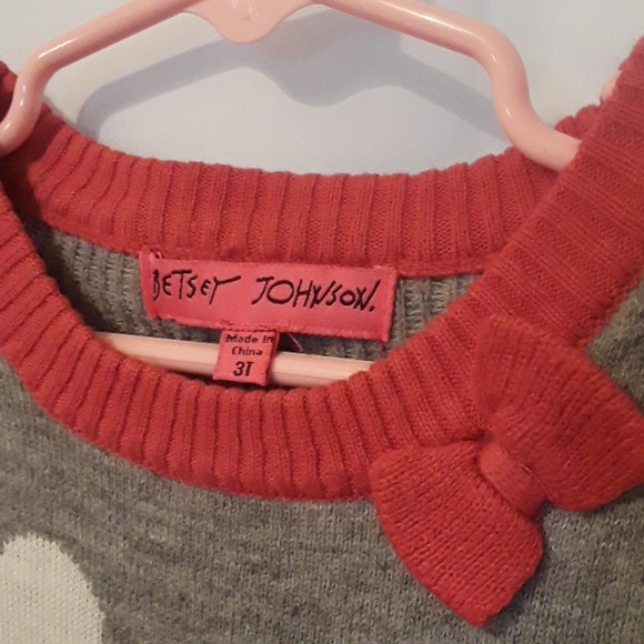 Girls...Betsey Johnson sweater dress - Picture 3 of 4